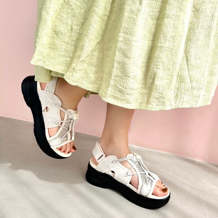 メッシュバックストラップスポーツサンダル/OT3213[品番：ORTS0005816