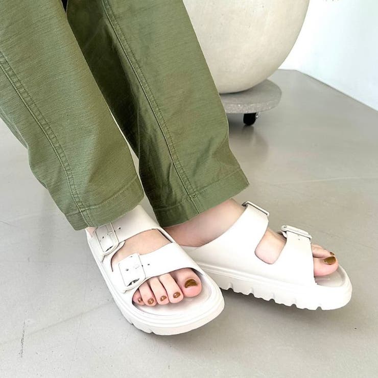 ダブルベルト厚底サンダル / OT3220[品番：ORTS0006172]｜ORiental