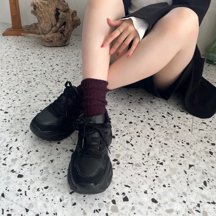 ナイロンテープ厚底スニーカー/OT3745 | ORiental TRaffic | 詳細画像5 