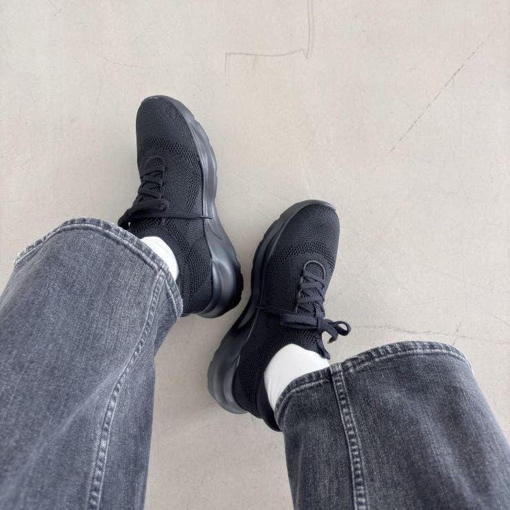 軽量 ハンズフリー【瞬間フィット】ニットスニーカー/OT3757 | ORiental TRaffic | 詳細画像14 