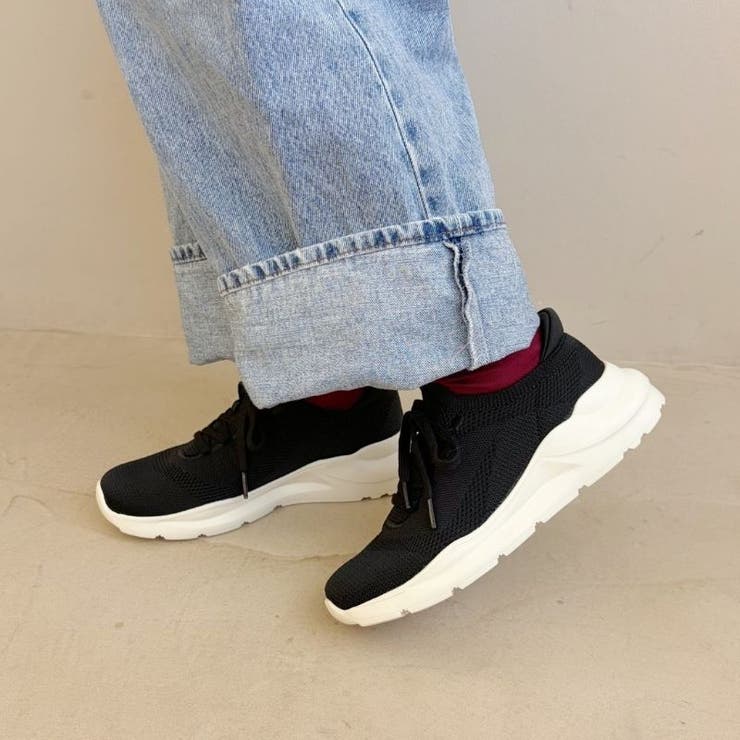 軽量 ハンズフリー【瞬間フィット】ニットスニーカー/OT3757 | ORiental TRaffic | 詳細画像9 