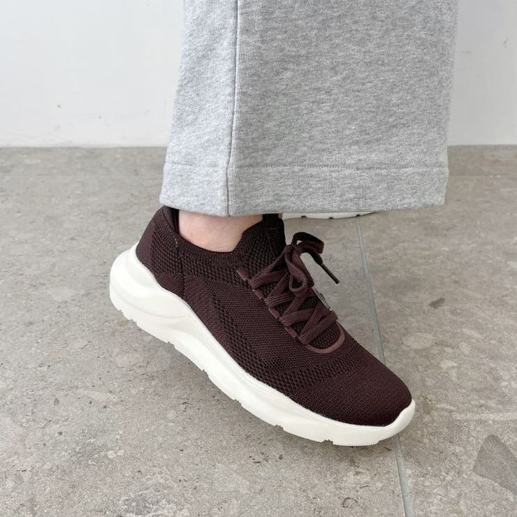 軽量 ハンズフリー【瞬間フィット】ニットスニーカー/OT3757 | ORiental TRaffic | 詳細画像16 