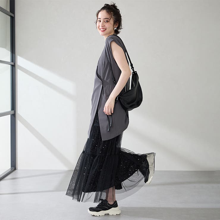 ラインストーン切替ダッドスニーカー/OT3769 | ORiental TRaffic | 詳細画像9 