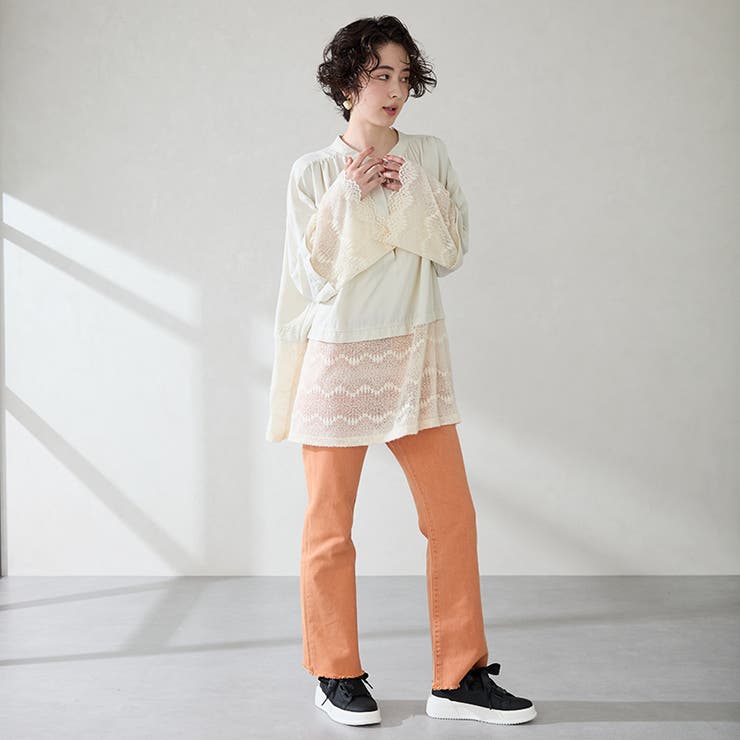 サテンリボンコートソールスニーカー/OT3771 | ORiental TRaffic | 詳細画像11 