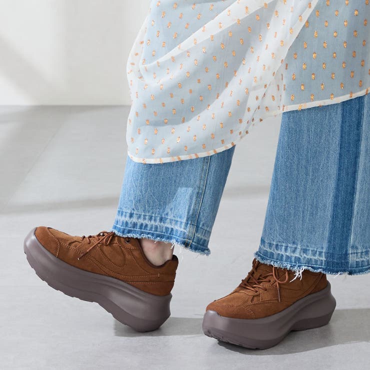 スエードボリュームソールスニーカー/OT3774[品番：ORTS0009134