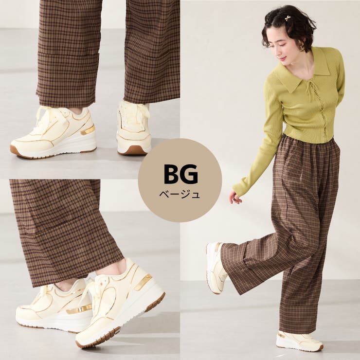 ヒールアップ2wayシューレーススニーカー/OT3775 | ORiental TRaffic | 詳細画像5 