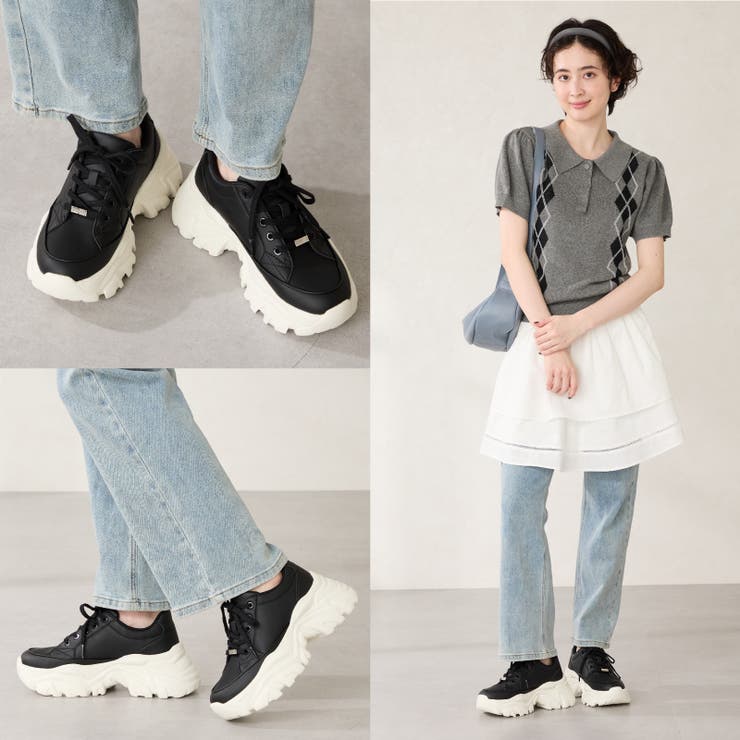 パーツ付きボリュームソールスニーカー/OT3779 | ORiental TRaffic | 詳細画像4 