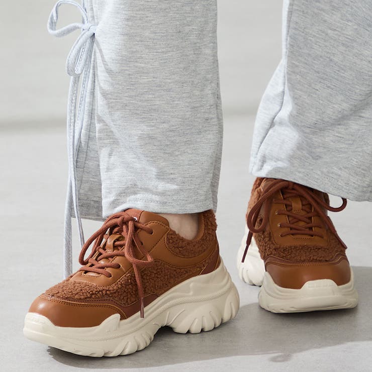 ブラウン | ボアスニーカー/OT3782 | ORiental TRaffic