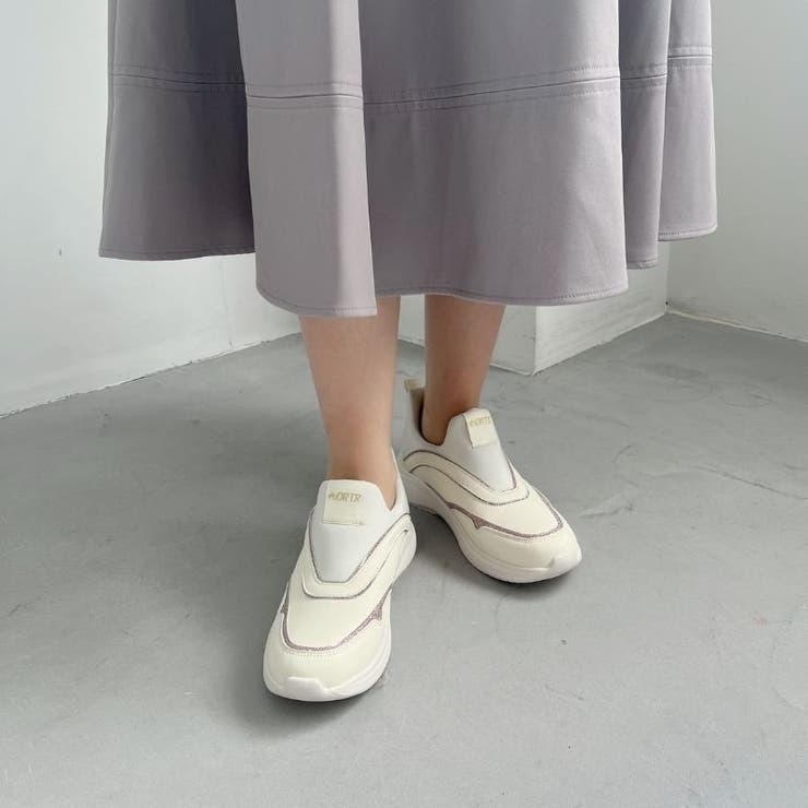 ハンズフリー【瞬間フィット】グリッターラインスニーカー/OT3785 | ORiental TRaffic | 詳細画像19 