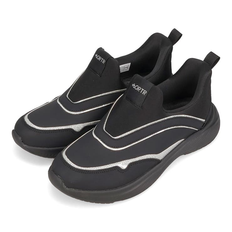 ハンズフリー【瞬間フィット】グリッターラインスニーカー/OT3785 | ORiental TRaffic | 詳細画像24 