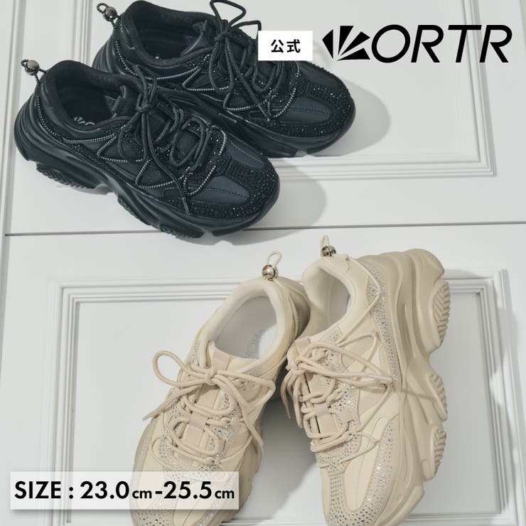 ラインストーン厚底スニーカー/OT3792 | ORiental TRaffic | 詳細画像1 