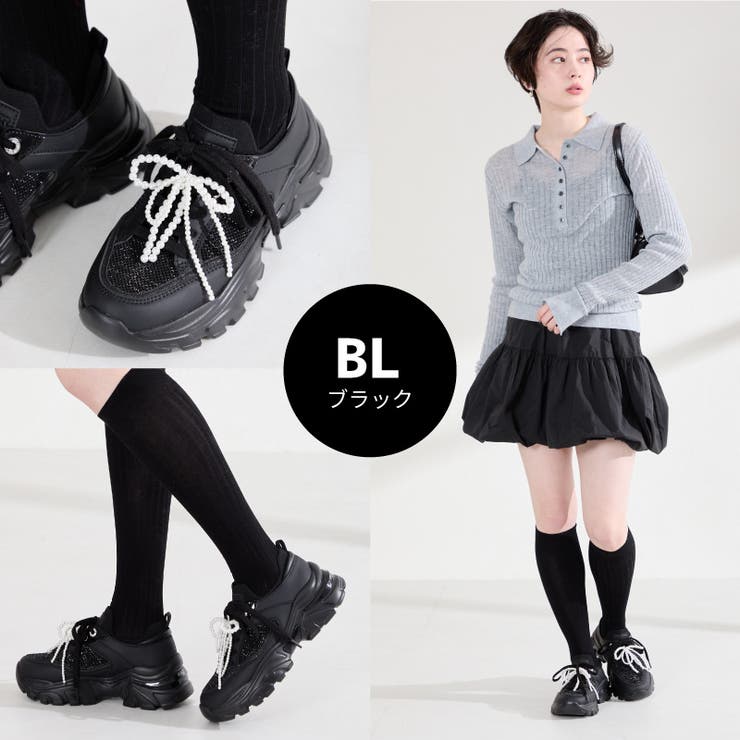 2wayリボンモチーフニットスニーカー/OT3797 | ORiental TRaffic | 詳細画像3 