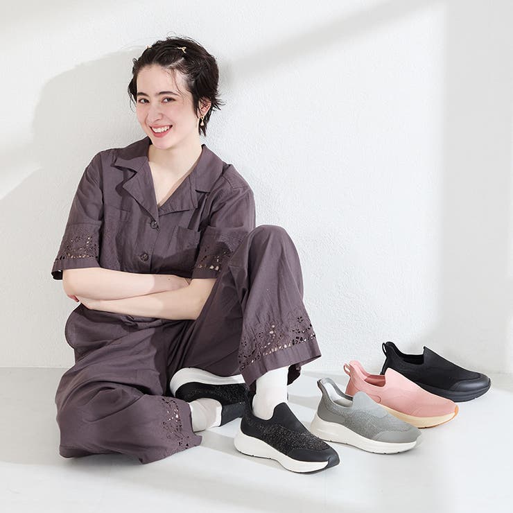 【瞬間フィット】ニット防水スニーカー/OT3799 | ORiental TRaffic | 詳細画像2 