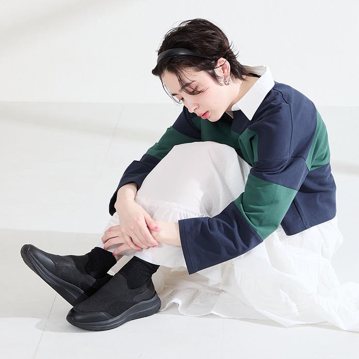 【瞬間フィット】ニット防水スニーカー/OT3799 | ORiental TRaffic | 詳細画像34 