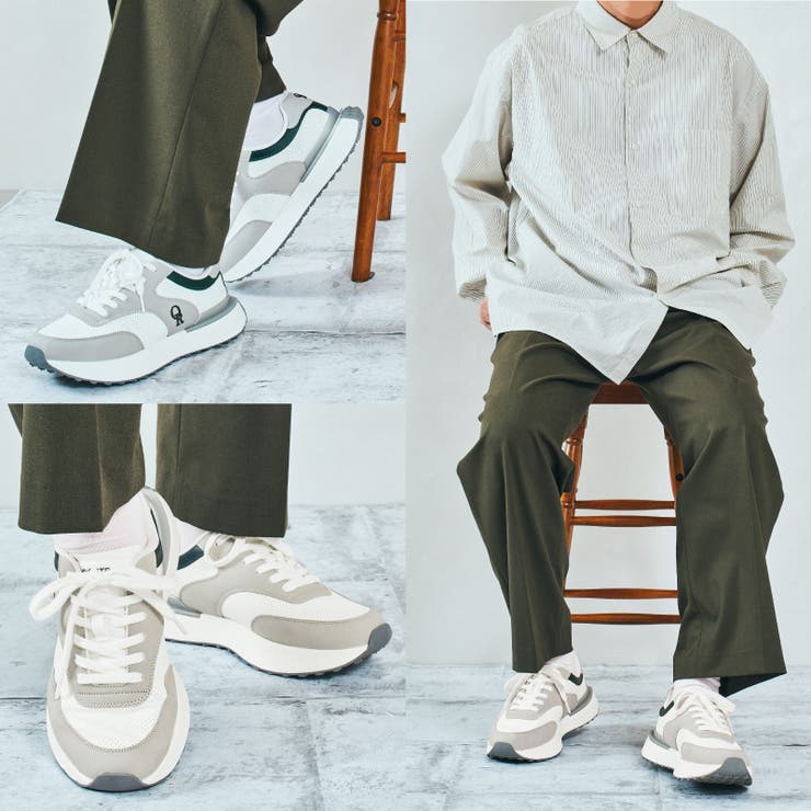 【MEN’S】パンチングデザインスニーカー/OT5703 | ORiental TRaffic | 詳細画像4 