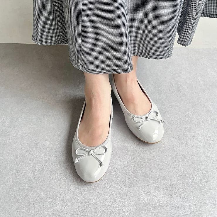 グレー | バレエレインパンプス/R-1025 | ORiental TRaffic