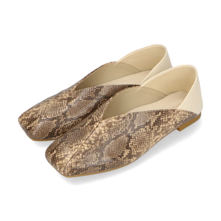 ブラック/ベージュ | 累計150万足突破【跳べるパンプ】】スクエアトゥバブーシュ/R-3211 | ORiental TRaffic