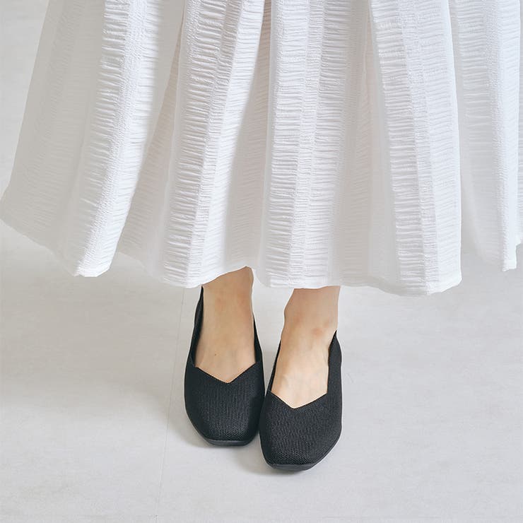 軽量！洗濯可能！【跳べるパンプス】ニットパンプス / R-3215 | ORiental TRaffic | 詳細画像8 