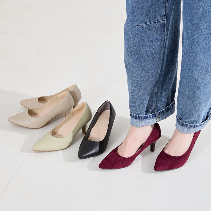 【跳べるパンプス】7ｃｍヒールポインテッドトゥ/R-3221 | ORiental TRaffic | 詳細画像2 