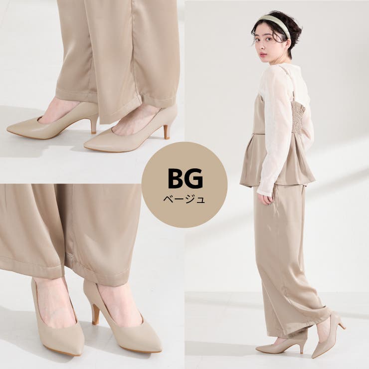 【跳べるパンプス】7ｃｍヒールポインテッドトゥ/R-3221 | ORiental TRaffic | 詳細画像4 