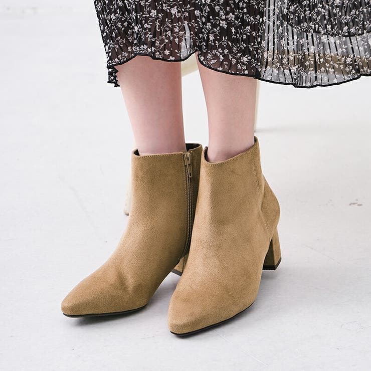 ポインテッドプレーンショートブーツ レディースシューズ 品番 Orts Oriental Traffic オリエンタルトラフィック のレディースファッション通販 Shoplist ショップリスト