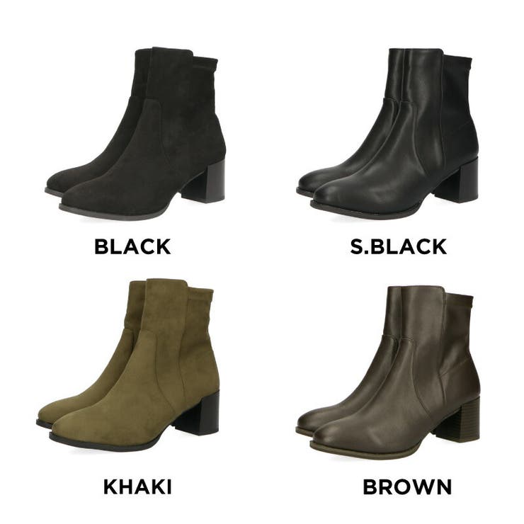 チャンキーヒールミドルブーツ レディースシューズ 品番 Orts Oriental Traffic オリエンタルトラフィック のレディースファッション通販 Shoplist ショップリスト