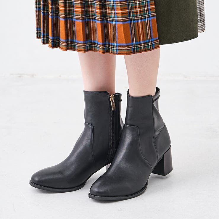 チャンキーヒールミドルブーツ レディースシューズ 品番 Orts Oriental Traffic オリエンタルトラフィック のレディースファッション通販 Shoplist ショップリスト