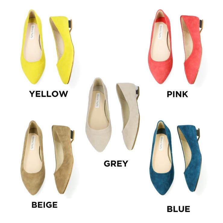 《オリエンタルトラフィック》本革スエードフラットパンプス/R-6002 | ORiental TRaffic | 詳細画像3 