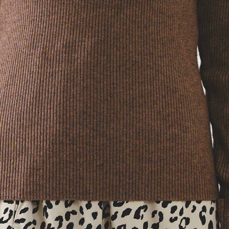 フィンガーホールタートルリブニット | ORiental TRaffic | 詳細画像5 