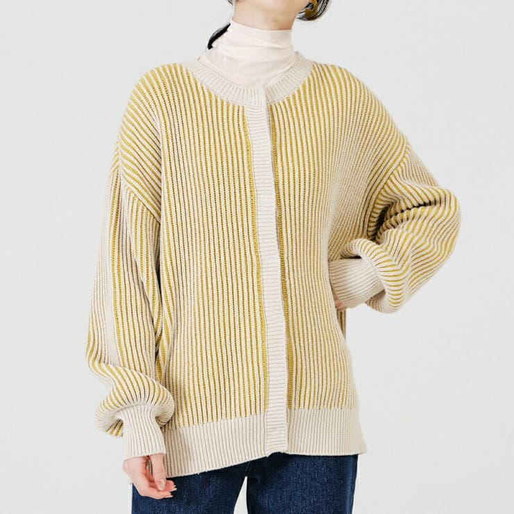 ツートンバイカラーカーディガン | ORiental TRaffic | 詳細画像7 