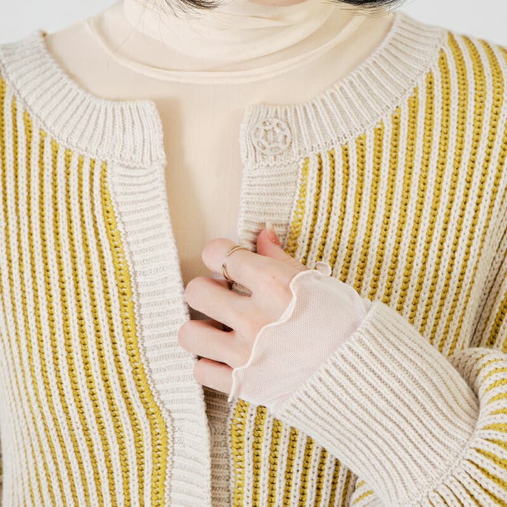 ツートンバイカラーカーディガン | ORiental TRaffic | 詳細画像3 