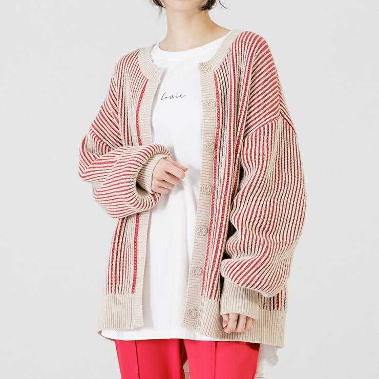 ツートンバイカラーカーディガン | ORiental TRaffic | 詳細画像8 