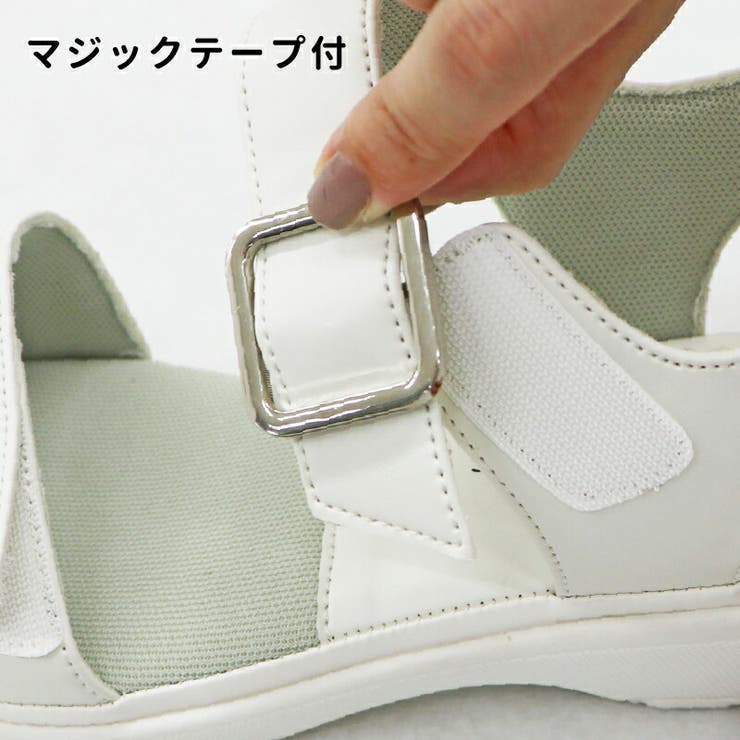 【抗菌 防臭加工】マジックベルトクッションサンダル 《ORientalTRaff… | ORiental TRaffic | 詳細画像6 