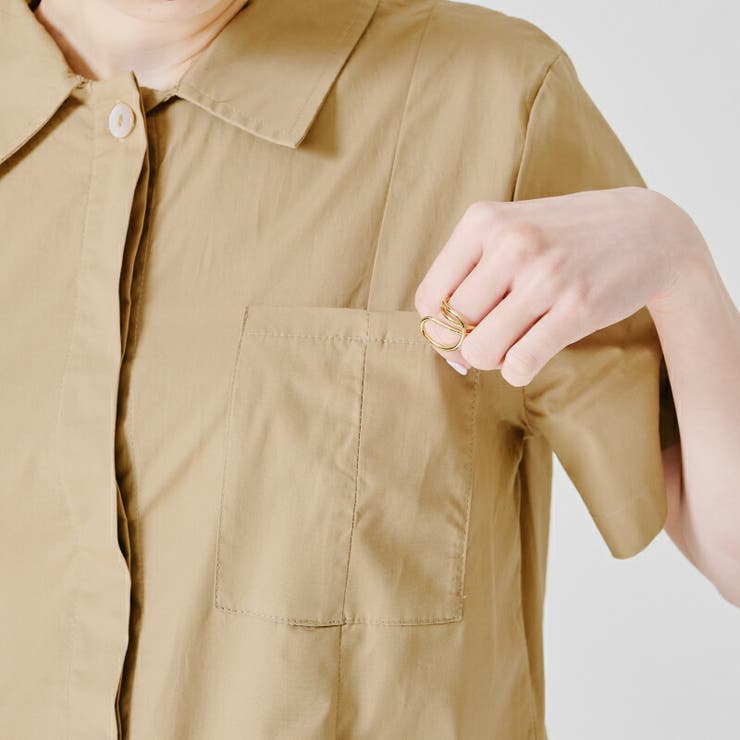 人気高品質 オーバーサイズシャツワンピース ロコモール - 通販