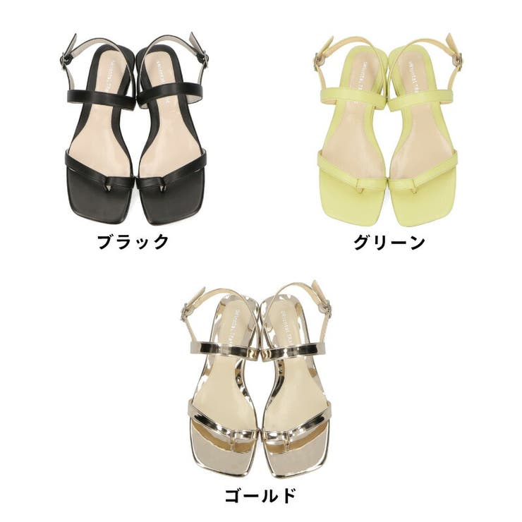 オリエンタルトラフィック》バックストラップトングサンダル