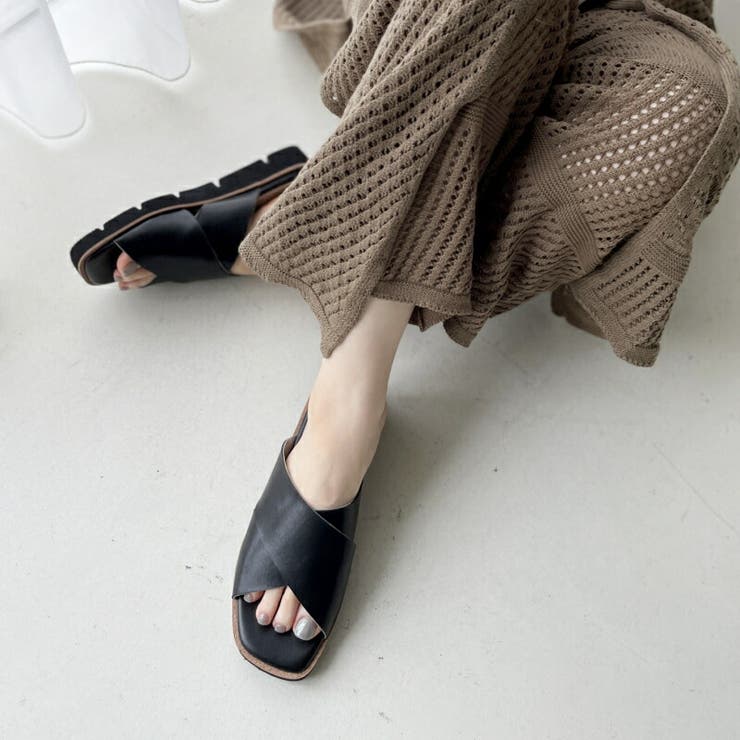 クロスベルトコンフォートサンダル[品番：ORTS0003831
