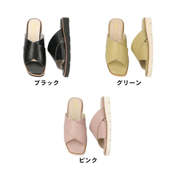 クロスベルトコンフォートサンダル[品番：ORTS0003831