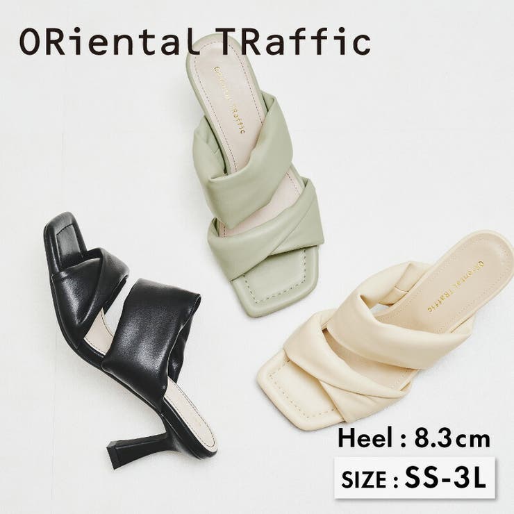 【直営・関税送料込】パデットミュール ダブルベルトパデットミュールサンダル[品番:ORTS0003855