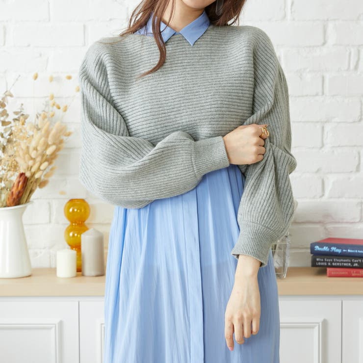 ニットワンピースセットアップ/AC1239 acro アクロ[品番：ORTS0003551