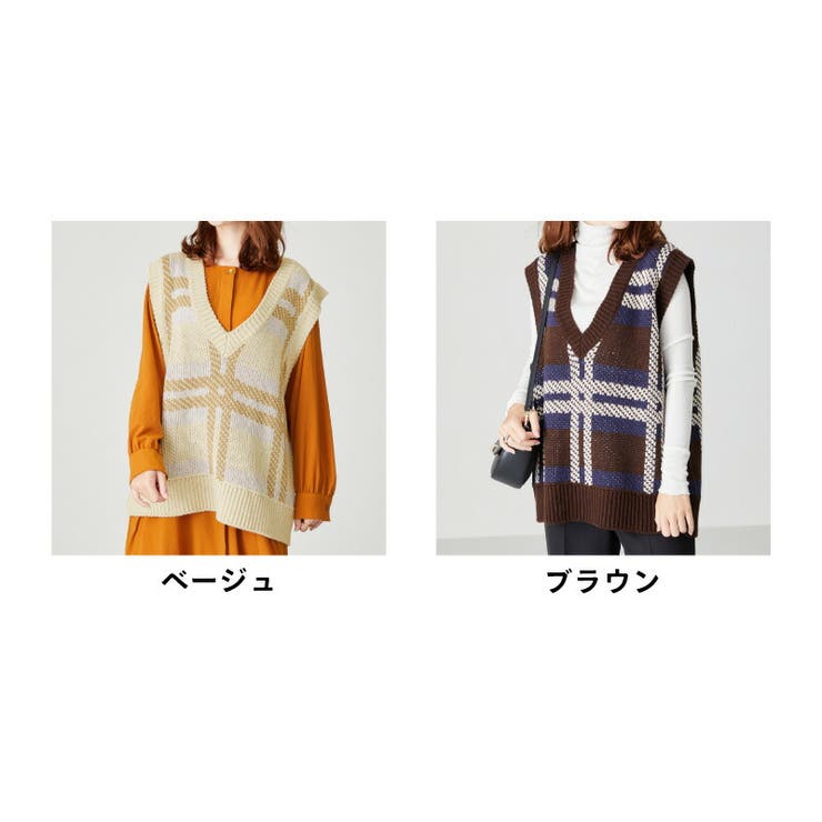 ビックサイズチェックベスト/AC2316 acro アクロ | ORiental TRaffic | 詳細画像2 