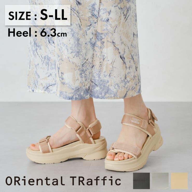 厚底ベルクロスポーツサンダル 品番 Orts Oriental Traffic オリエンタルトラフィック のレディースファッション通販 Shoplist ショップリスト