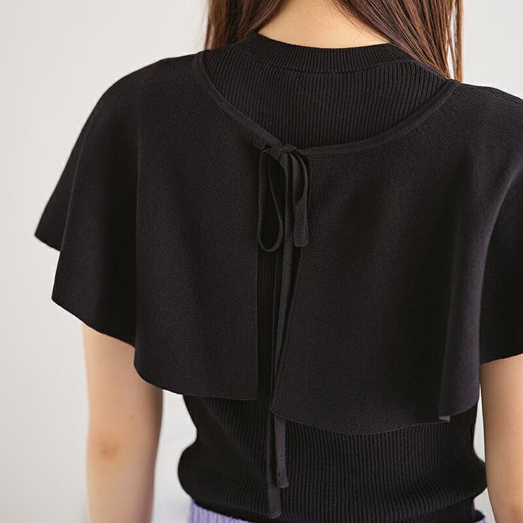 マルチWAYケープ付きニットプルオーバー | ORiental TRaffic | 詳細画像6 