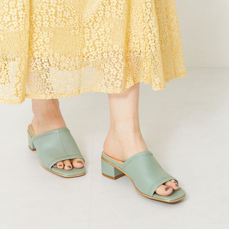 ソフトレザーミュールサンダル/31203[品番：ORTS0004100]｜ORiental