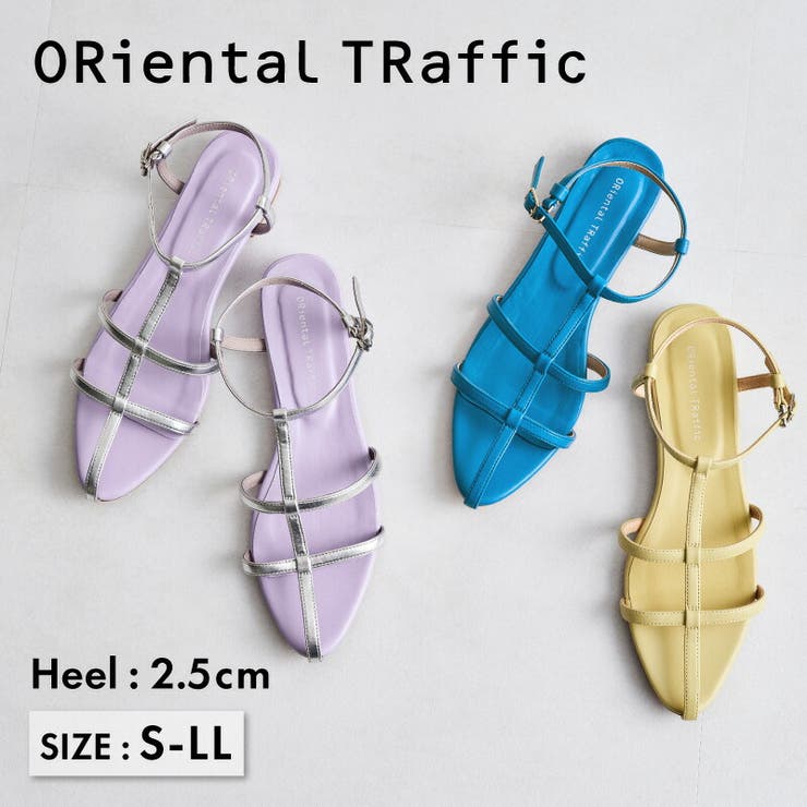 Tストラップフラットサンダル/31255 | ORiental TRaffic | 詳細画像1 