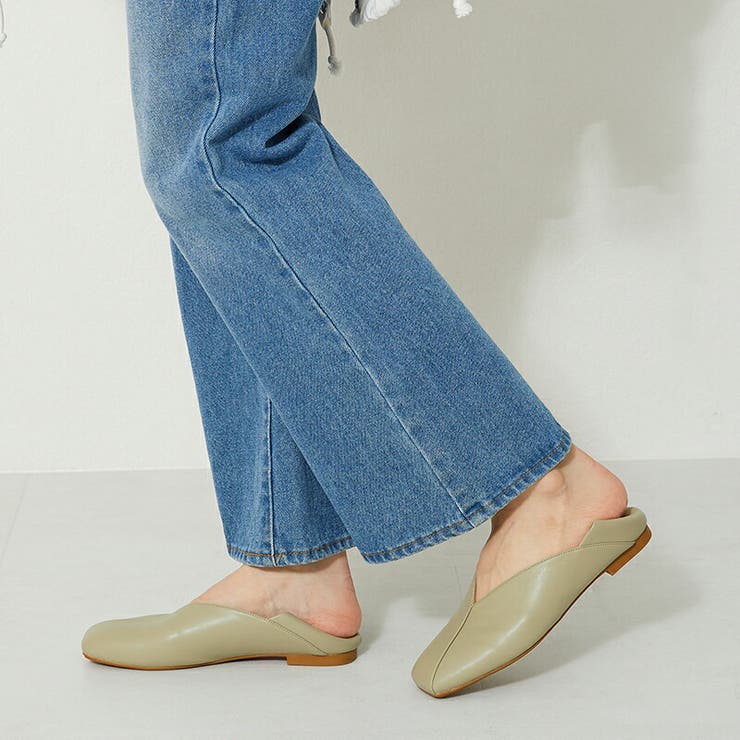 累計150万足突破【跳べるパンプ】】スクエアトゥバブーシュ/R-3211 | ORiental TRaffic | 詳細画像14 