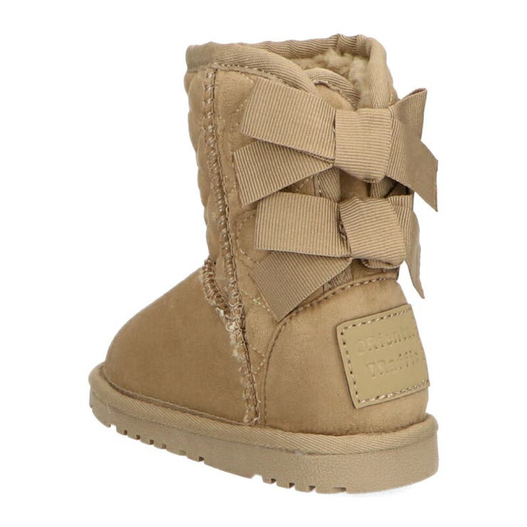 KIDS ダブルリボンムートンブーツ/K-942[品番：ORTS0000246]｜ORiental