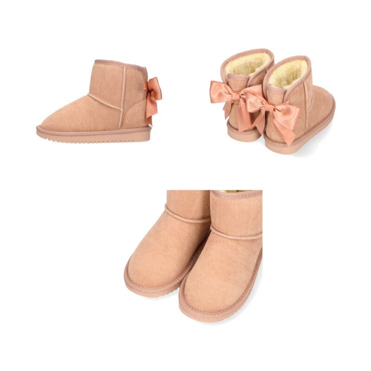 バックリボンムートンブーツ/K-242 | ORiental TRaffic KIDS | 詳細画像4 