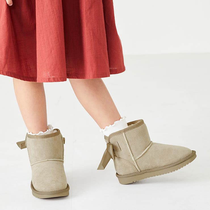 バックリボンムートンブーツ/K-242 | ORiental TRaffic KIDS | 詳細画像8 