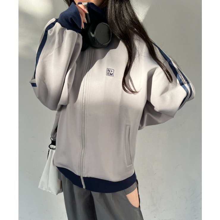 ワンポイント刺繍トラックジャケット[品番：ORYW0000001]｜nemne（ネンネ）のレディースファッション通販｜SHOPLIST（ショップリスト）