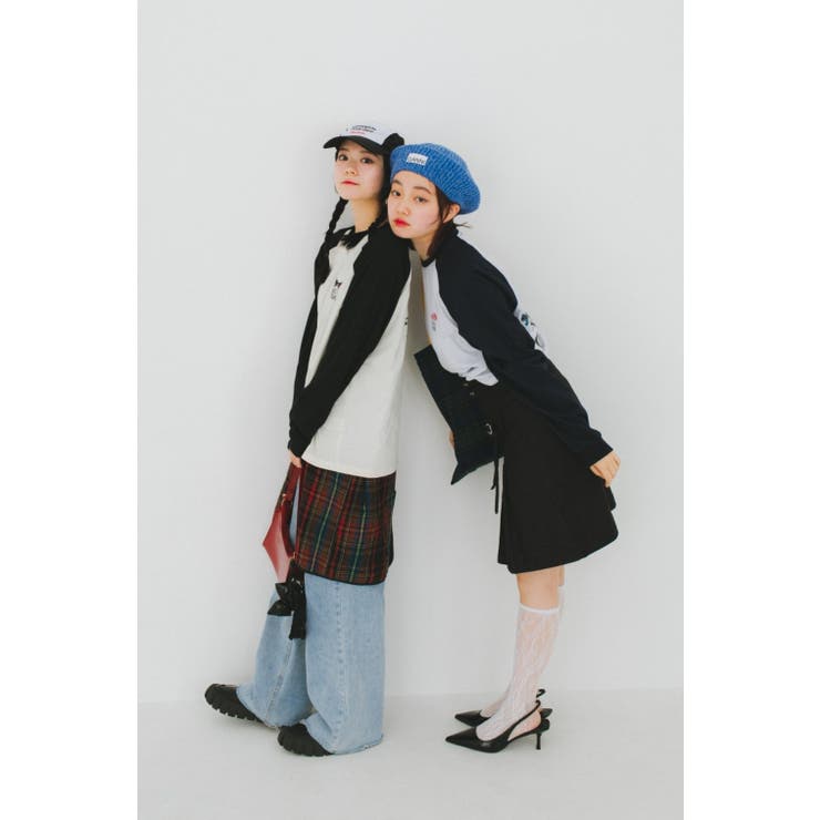 《マイメロディ・クロミコラボ》ハートモチーフラグランT | nemne | 詳細画像20 